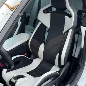 Juego de Fundas de Asiento Deportivo de Cuero Personalizadas con Espuma para <span class=keywords><strong>BMW</strong></span> F30 F80 F10 <span class=keywords><strong>E90</strong></span> M3 <span class=keywords><strong>M5</strong></span>, Mejora del Interior, Ajuste Universal - Product Image 4