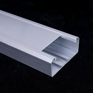 Saluran Pinggir 2 Divisi OEM ODM untuk Proyek Kecil Hingga Menengah Saluran Kabel Aluminium Perak - Product Image 6