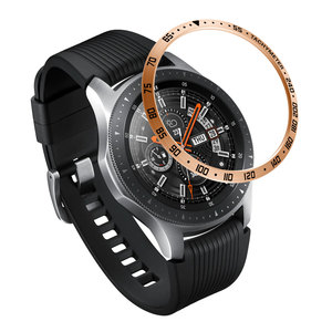 Bague de protection en acier inoxydable anti-rayures pour Samsung Galaxy Watch 46mm 42mm, accessoires de protection pour <span class=keywords><strong>Gear</strong></span> S3 <span class=keywords><strong>S2</strong></span> - Product Image 5