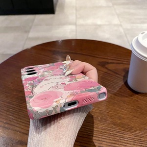 Funda de Media Carcasa para Samsung Galaxy S23 Ultra con Diseño de Gatito con Estampado Floral SP150 y Protección de Carcasa Rígida Mate para S24 Ultra - Product Image 3