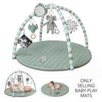 Tapis de Jeu pour Bébé, Tapis d'Éveil en Forme de Feuille, Tapis d'Activités pour Enfant, Tapis de Sol et Coussin de Canapé, Tapis de Gym pour Bébé