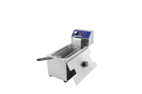 Friteuse électrique commerciale compacte HEF-4L pour poulet frit et frites – Équipement professionnel