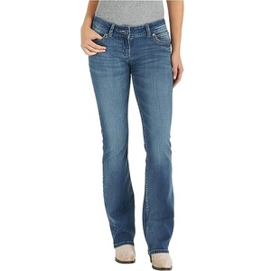 <b>Women's</b> <b>Jeans</b>-low waist Hot selling Cheap denim Fashion <b>Women's</b> low Waist Washed Distressed <b>Jean's</b> sourcing From Bangladesh - Product Image 1