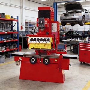 BM160 BM150 V-Fixture 30 ° 40 °   Máquina Fresadora Vertical para Cabezas de Cilindros de Motores PLC, Torno de Reparación de Motores Diésel para Automóviles - Product Image 1