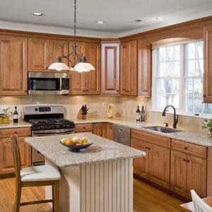 ตู้ครัวไม้จริงจากต<span class=keywords><strong>ลา</strong></span>ดเล็กๆ ฟอซาน กวางโจว ยอดนิยม - Product Image 4