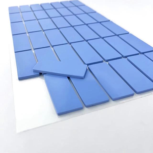 Blue/White 3mm Thick Thermal Pad High Temperature GPU CPU Heatsink Cooling Conductive Silicone Essential Spare Parts