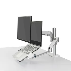 ShengPeng Laptop y LCD dentro de 32 pulgadas con VESA Hole LCD Stand Venta caliente Soporte Altura ajustable 11-17