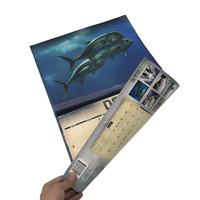 Calendrier mural personnalisé 2027 2028 en promotion, impression numérique par sublimation UV et plastification, calendrier imprimé