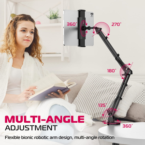 Flexible Adjustable Metal <b>Tablet</b> <b>Stand</b> Display Holder Lazy Stent Lazy Holder Phone Desktop Holder - Product Image 2