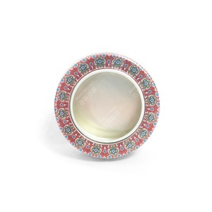 1g 2g 3g 5g 10g Small Round Clear Window Red Metal Food Grade Saffron Tin Box for Candy & Chocolate Packaging - Product Image 5