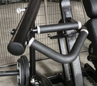 Presse inclinée à charge libre haut de gamme avec siège à assistance pneumatique et leviers doubles indépendants pour salle de sport