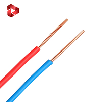 Câble électrique en cuivre PVC flexible de haute qualité, directement de l'usine, pour usage domestique, marin et industriel (RV, BV, BVR, BVV)