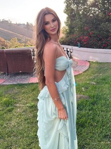 Abito Vintage in Chiffon Antistatico con Balze e Spacco, Lunghezza Tubo, per <span class=keywords><strong>Vacanze</strong></span> <span class=keywords><strong>Invernali</strong></span> - Product Image 4