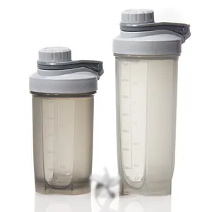 Bottiglia d'acqua della tazza dell'agitatore per bere di colore sfumato da 400Ml di prezzo economico con Logo personalizzato