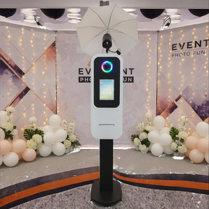 KINGSUN HY-DSLR05/IPB Selfie Booth 2026 Newest Built-in Printer Metal RGB Light Ipad DSLR USB/Bluetooth/Wi-Fi 1-10 People Rental - Product Image 2