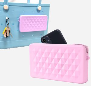 Bolsa de silicona para accesorios de bolsa Bogg, soporte para bolsa con cremallera, compatible con todos los soportes para teléfono móvil para Bogg Bag XL - Product Image 1