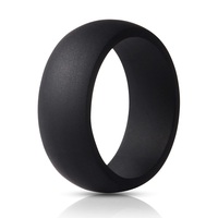 Bandes de mariage en caoutchouc de silicone abordables Anneaux confortables et durables