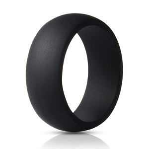 Affordable <strong>Silicone</strong> Rubber <strong>Wedding</strong> <strong>Bands</strong> Durable Comfortable Rings - Product Image 3