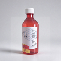 Expédition Express – Bouteille de sirop graduée ambrée de 8 oz de la marque Walgreens, résistante aux enfants – LIRE LA DESCRIPTION – Étiquette Lean