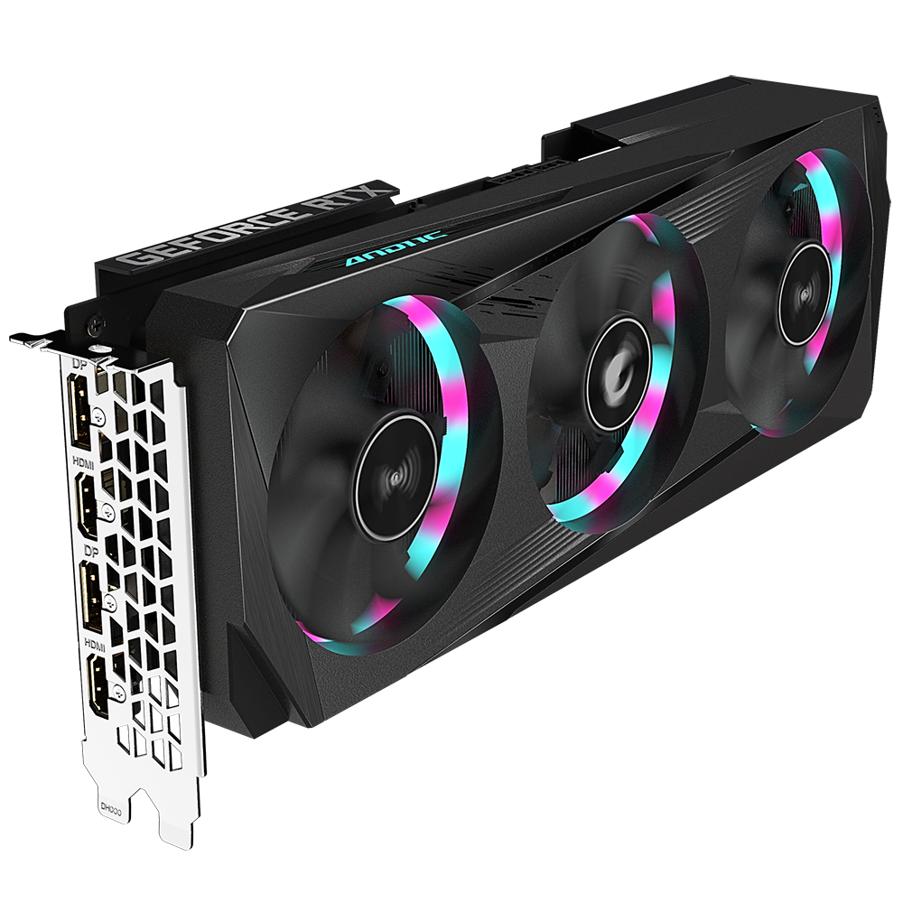 GIGABYTE AORUS GeForce RTX 3060 ELITE 12G Used Graphics Card