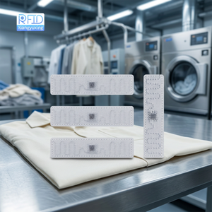 <span class=keywords><strong>แท</strong></span>็ก RFID สำหรับผ้าแบบ UHF สำหรับการจัดเรียงลำดับชุดยูนิฟอร์ม ติดเย็บได้ ซักล้างได้ เหมาะสำหรับการจัดการติดตามผ้าปูที่นอนในโรงแรม โรงพยาบาล และบริการเช่าผ้า - Product Image 4