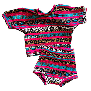 All'ingrosso manica a spalla sola top Bummies Set di <span class=keywords><strong>abbigliamento</strong></span> per bambine adolescenti Set <span class=keywords><strong>abbigliamento</strong></span> <span class=keywords><strong>estivo</strong></span> per bambino - Product Image 2