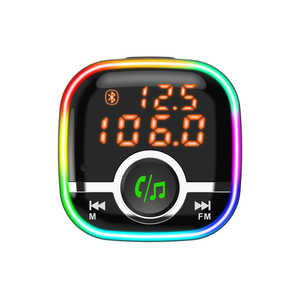 <span class=keywords><strong>Modulador</strong></span> FM Inalámbrico Portátil para Transmisor FM, Reproductor MP3, Compatible con WAV/APE, Cargador Rápido USB para Auto, Manos Libres con <span class=keywords><strong>Voz</strong></span> - Product Image 4