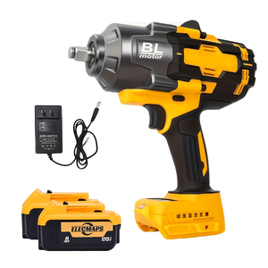 21V 1000FT-LBS (1500N.m) Industrial Cordless Brushless Impact <b>Wrench</b> 1/2" High Torque With 2x8AH Batteries and Charger High Torq - Product Image 1
