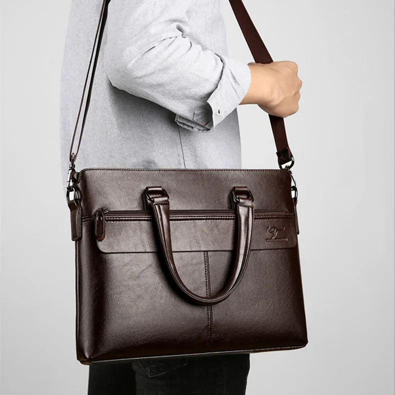 2022 Fashion Factory Outlet Large Capacity Quakeproof Messenger Laptop Bag Handbag For Women Men