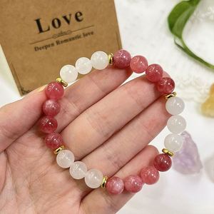 Bracelet en pierre naturelle avec perles de verre colorées, géométrie sacrée, service d'exportation mondial de premier ordre, logo gravé - Product Image 1