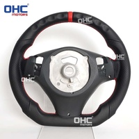 Volant en cuir pleine fleur pour BMW E90 E92 E93 M3 328i 335i 120i 130i 135i SSG avec emplacements pour palettes de changement de vitesse - Entrepôt USA