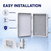Boîte de jonction étanche IP67 grise 120*90*70mm, boîte à interrupteurs électrique résistante aux intempéries, boîte électrique en plastique pour l'électricité extérieure
