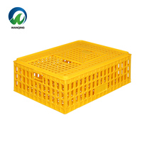 Cage de transport pour poulets en plastique de type H, portable, pour le transport