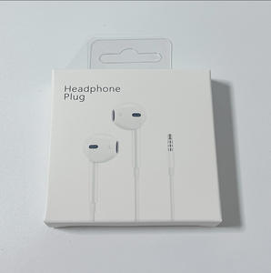 หูฟังแบบมีสายขนาด 3.5 มม. สำหรับแอนดรอยด์ ไอโฟน หูฟังแบบมีสายขนาด 3.5 มม. พร้อมไมโครโฟนพร้อมลำโพงในหูฟังแบบใส่ในหู หูฟังแฮนด์ฟรี - Product Image 5