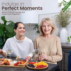 Set di Taglieri per Salumi Personalizzati - Set di Taglieri in Bambù con Vassoio per Carne, Formaggio, Cracker, Noci e Frutta - Novità per la Casa - Product Image 5