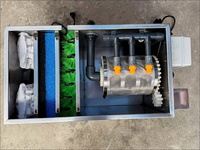 Système de filtration et de circulation automatique de l'eau pour bassin à poissons et machine de microfiltration rotative à tambour pour bassin à koïs d'aquaculture
