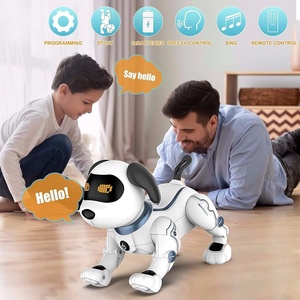 <b>Smart</b> Programming Stunt Dog Intelligent Robot Headstand Dancing Bionic <b>Remote</b> <b>Control</b> RC Robot Dog for Children - Product Image 2