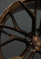 1 pièce, nouvelle jante en alliage d'aluminium forgée monobloc bronze super concave, 5x112/114.3/120 PCD, compatible avec Audi Mercedes Bespoke