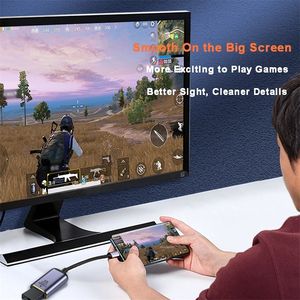 Câble de coulée vidéo USB Type C vers HDTV <span class=keywords><strong>Mini</strong></span> DP 8K pour téléphone portable <span class=keywords><strong>projecteur</strong></span> moniteur <span class=keywords><strong>Samsung</strong></span> MacBook Thunderbolt - Product Image 4