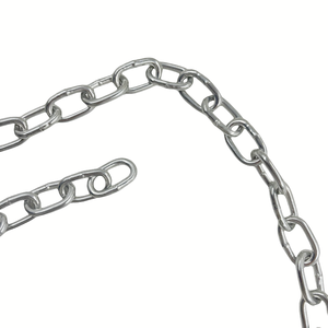 Trung Quố<span class=keywords><strong>c</strong></span> Nhà sản xuất <span class=keywords><strong>din5685a</strong></span> Trắng kẽm mạ hàn thép mạ kẽm ngắn liên kết chuỗi - Product Image 5