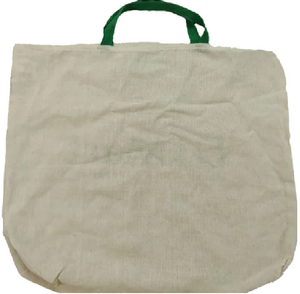 Bolsa de Tela de Algodón Reutilizable – Ecológica, Tejido Resistente, Diseño Liso, 17x17 Pulgadas, Capacidad de 30-40L - Product Image 2