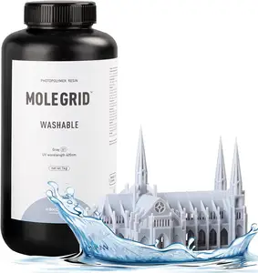 Molegrid 3d Rapid Prototyping Washable Uv Castable Resin 405 Nm For 3D Printing Multicolor