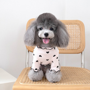 Hermoso chaleco con forma de corazón para mascotas, antidesprendimiento, para gatos, perros, cachorros pequeños, ropa de primavera y otoño - Product Image 3