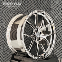 Jantes Chrome Personnalisées GrayFox 17 18 19 20 21 Pouces 5x112 5 X 120 5 X 114.3 Roues Forgées pour BMW M2 F80 F82 F90 E46 E92 M3 X3 X4