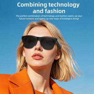 Gafas Inteligentes F02, Gafas de Sol Inalámbricas con Bluetooth, Música de Oído Abierto, Llamadas con Manos Libres, <span class=keywords><strong>Lentes</strong></span> con Cambio de Color, Resistentes al Agua IP4, Sonido Estéreo de Alta Fidelidad - Product Image 4