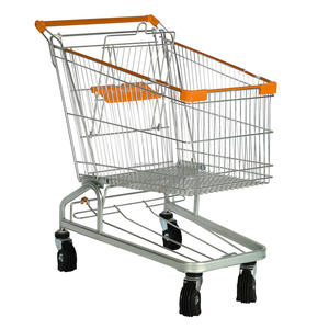 जलरोधक जस्ती जस्ती इस्पात 4-पहिया हाथ ट्रॉली जाल मंच भारी शुल्क संक्षारण सुरक्षा - Product Image 3