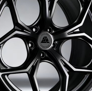 Jantes de véhicule de tourisme Flow-formed noires mates SY 17 18 19 20 21 22 pouces pour Buick <span class=keywords><strong>Audi</strong></span> RS4, RS6, Allroad <span class=keywords><strong>A4</strong></span> A5 A6 A7 A8 - Product Image 4