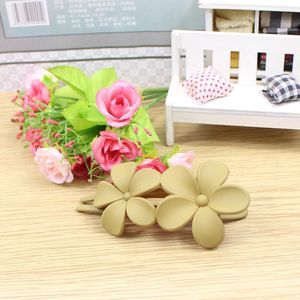 กิ๊บติดผมลายดอกไม้ 12 ซม. ที่หนีบผมพลาสติกสำหรับผู้หญิง สีผสมแบบลำลอง - Product Image 4