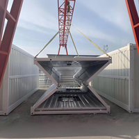 Conteneur pliable multifonctionnel XH pour les pop-up de vente au détail et les magasins temporaires, installation rapide et pliable