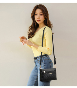 Women Branded Trend Hand Bag Female Causal Shoulder <b>Handbags</b> Embroidery Thread <b>Small</b> PU Leather Crossbody Bags - Product Image 4